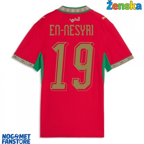 Maroko Youssef En-Nesyri #19 Domaci Dres za Ženska SP 2026 Kratak Rukav